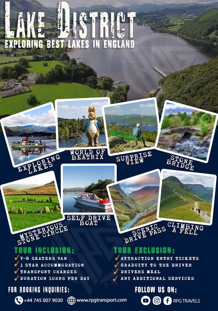 Lake District Tour flyer