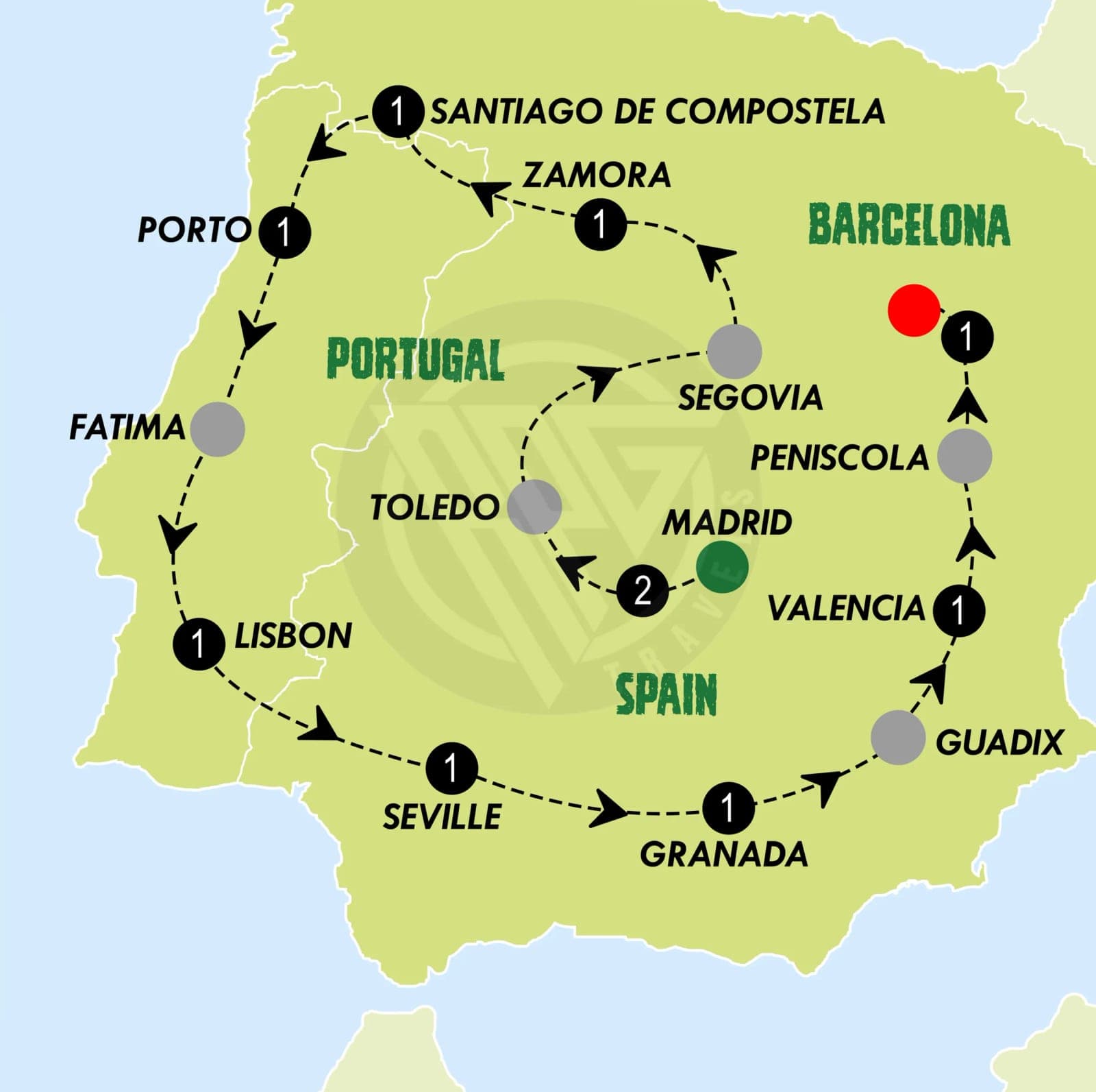 Treasures of Spain and Portugal