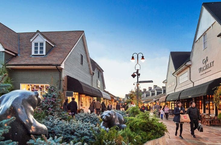 Bicester Village shopping