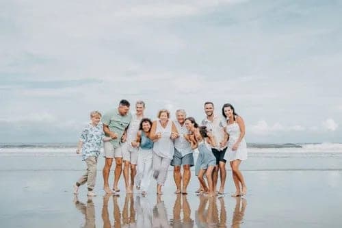 Group adventure photography